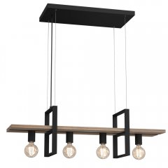 Lampa wisząca 4-punktowa z półką nad stół SHELF 424 Luminex