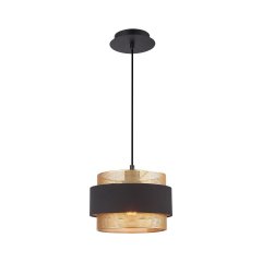 Lampa wisząca Bans PND-27467-1-BK-GD Italux