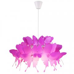 Lampa wisząca FARFALLA LP-3439 / 1P dark pink Light Prestige