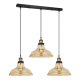 Lampa wisząca Hubert MDM-2381/3 GD+AMB Italux