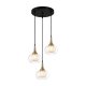 Lampa wisząca KONILA PND-99709-3A-BRO-CL Italux