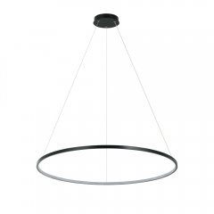 Lampa wisząca LED 48W RING LP-909 / 1P L BK CCT Light Prestige