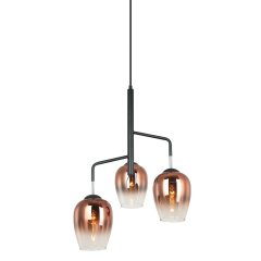 Lampa wisząca Lesla PEN-5359-3-BKCOP Italux