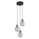 Lampa wisząca Lesto MDM-2676/3 ABK Italux