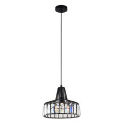 Lampa wisząca Manzo MDM-2722 / 1S A BK Italux