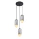 Lampa wisząca Matty MDM-3939-3 BK Italux