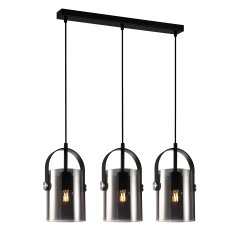 Lampa wisząca NANESMA PND-32453-3-BK + SG Italux