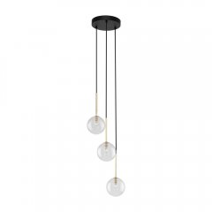 Lampa wisząca NILOS BLACK / GOLD 5942 TK Lighting