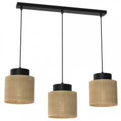 Lampa wisząca potrójna na listwie JUTE 5214 Luminex