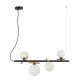 Lampa wisząca REVERSO PND-5622-4-BK-W Italux