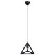 Lampa wisząca ROMB 6804/1 BLACK Elem