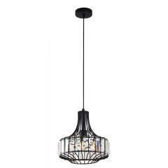 Lampa wisząca Sawin MDM-2725 / 1A BK Italux