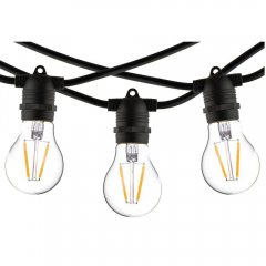 Element girlandy zewnętrznej FESTOON LIGHTS 9m 15xE27 7872 Nowodvorski