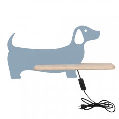 Lampa ścienna LED 5W dziecięca z półką i przewodem DOG 21-02983 Candellux