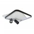 Lampa sufitowa z reflektorkami PARMA LP-0612/2C Square BK Light Prestige