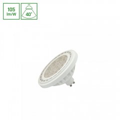 Żarówka LED GU10 AR111 10W 40st WW WOJ + 14633 Spectrum