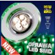 Oprawa wpuszczana oczko z paskiem LED 2,1W SS-23 CH/TR+GR 2238265 Candellux