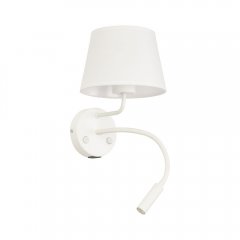 Kinkiet do czytania z USB MAJA WHITE 10204 TK Lighting