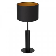 Czarna lampa stołowa nocna TABLE LAMPS 3678 Luminex