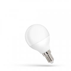 Żarówka LED Kulka 4W E14 CW WOJ + 13031_4W Spectrum