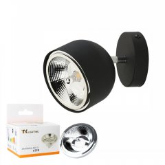 Lampa reflektor spot ALTEA BLACK 6517 TK Lighting