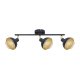 Lampa reflektor spot SAVIO SPL-27357-3-BK-GD Italux